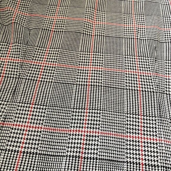 Nine West Prince of Wales patten bell sleeved blouse sz XL - Picture 2 of 7